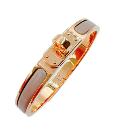 ミニクリック ケリー ブレスレット マロングラッセ ゴールド金具